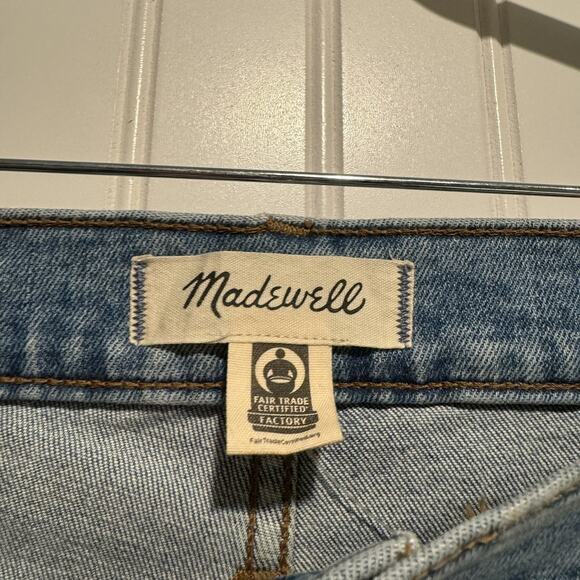 Madewell High Rise Slim Crop Boy Jean NEW Size 32 - Picture 5 of 9
